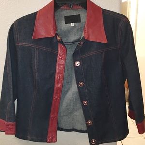 D&G Ittierre Spa cropped denim jacket